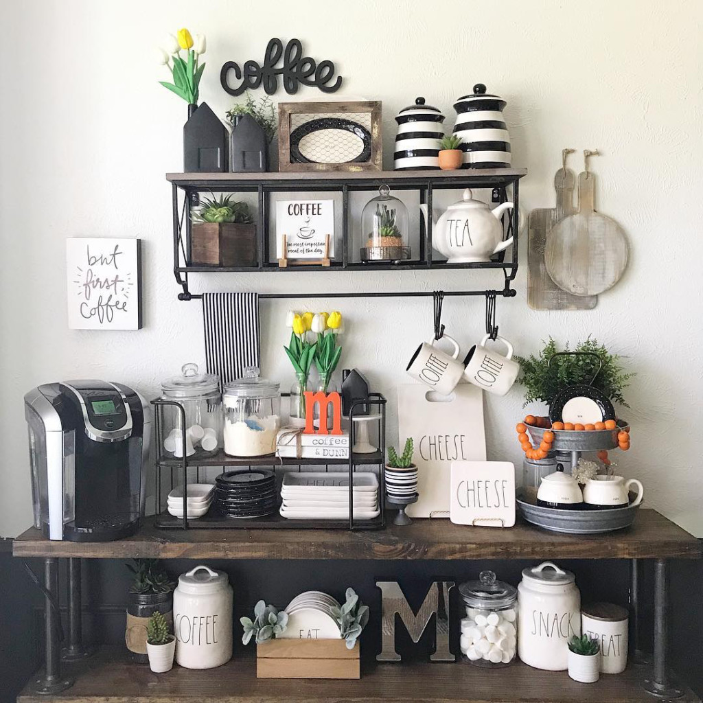 You'll Love These Coffee Bar Ideas For the Home 2022 - swankyden.com