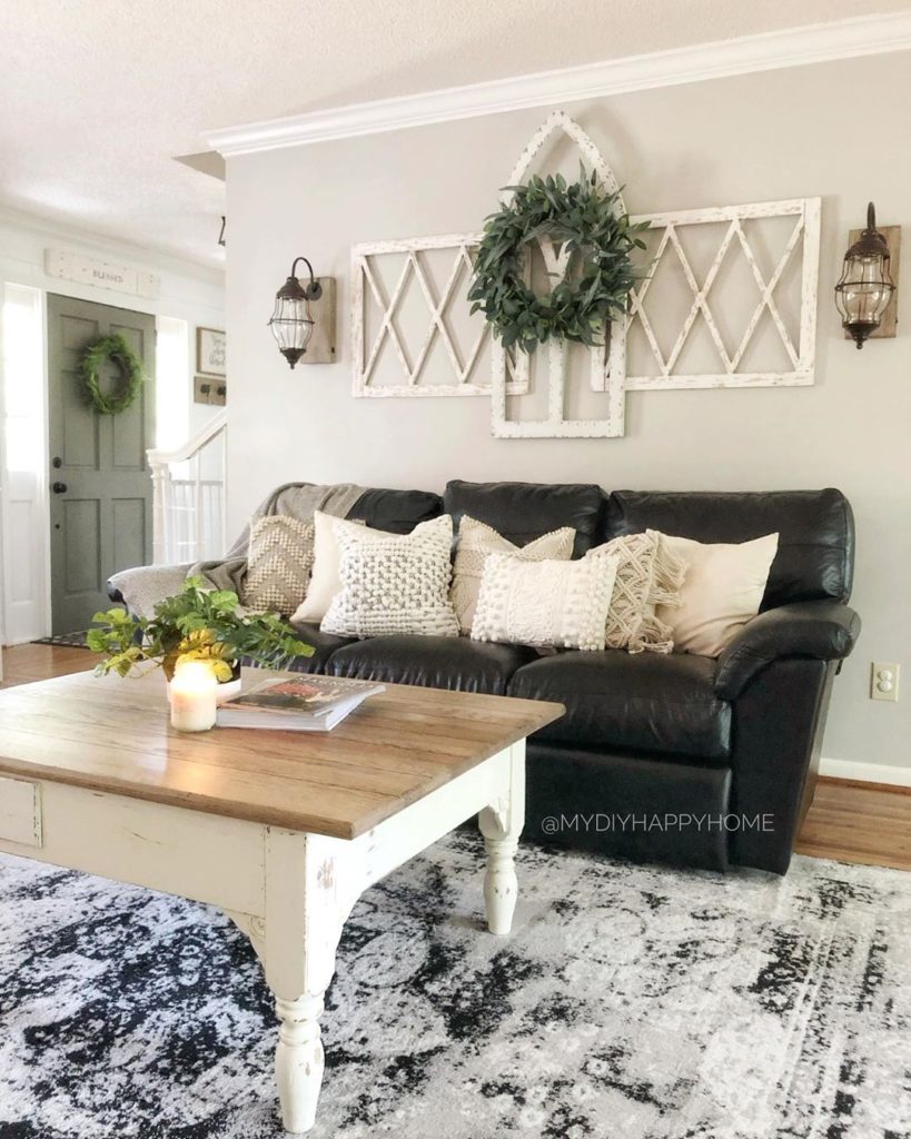 Farmhouse Living Room Ideas - swankyden.com