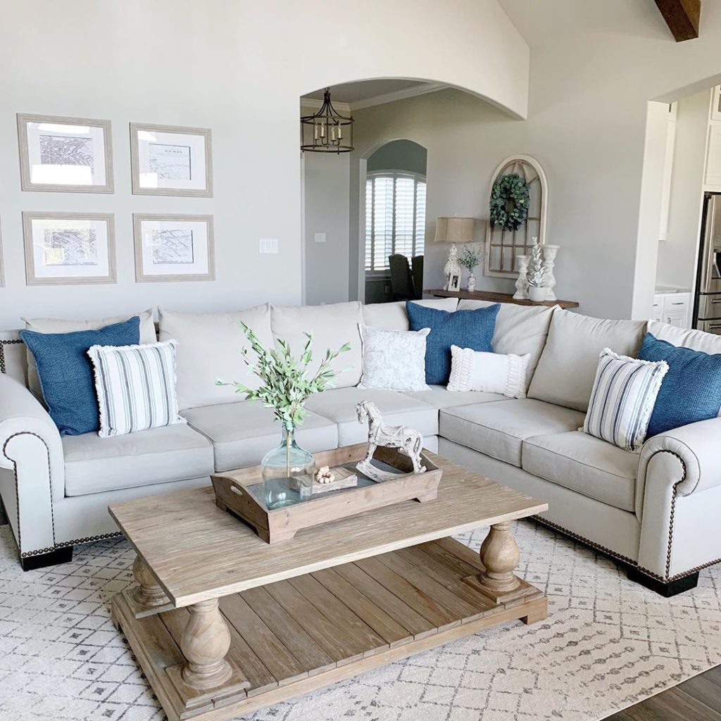 Farmhouse Living Room Ideas - swankyden.com