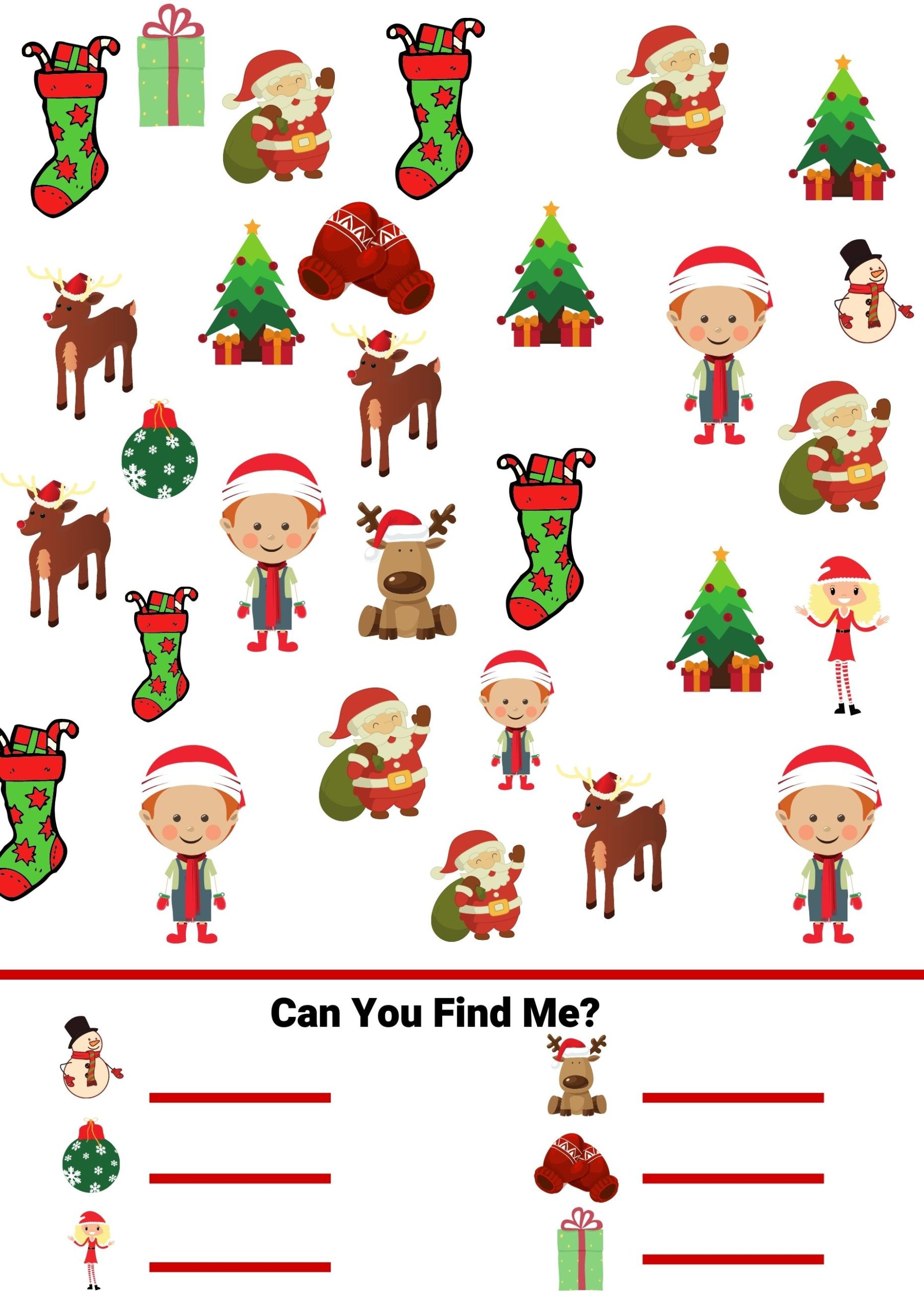 Free Christmas Printables in 2022 - swankyden.com