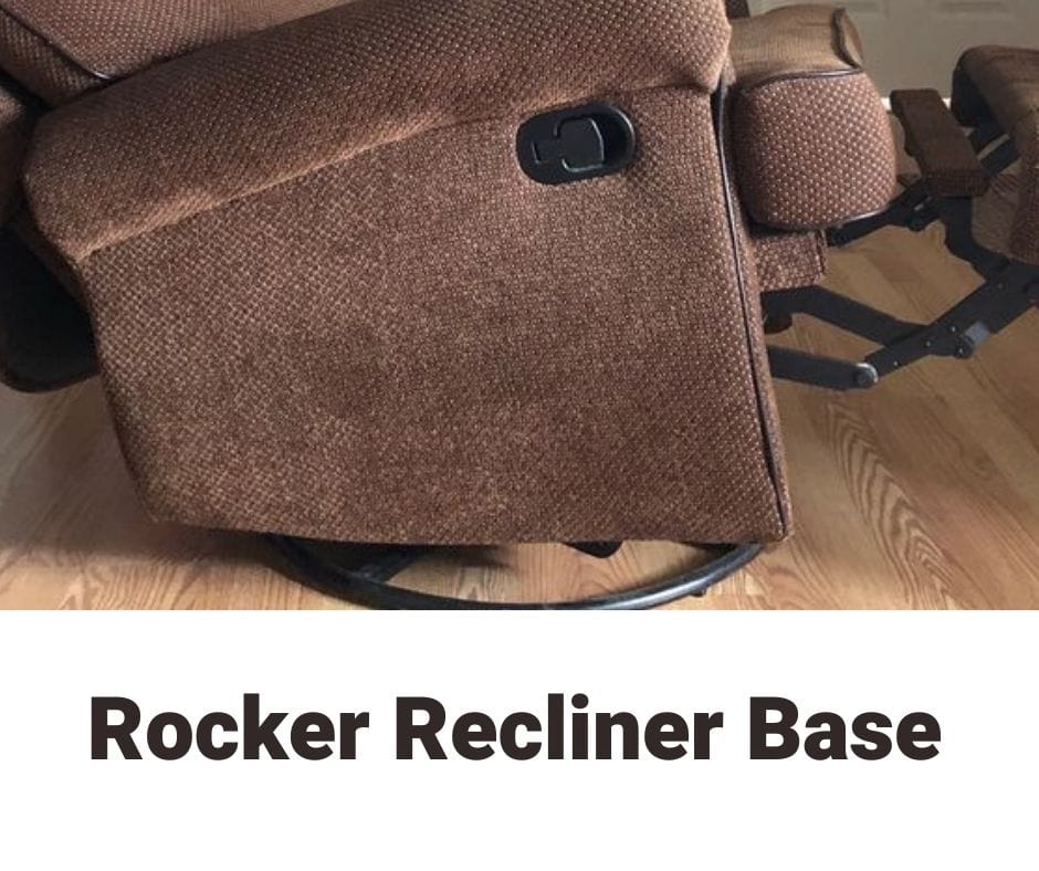 Rocker Recliner Based being tested for strength