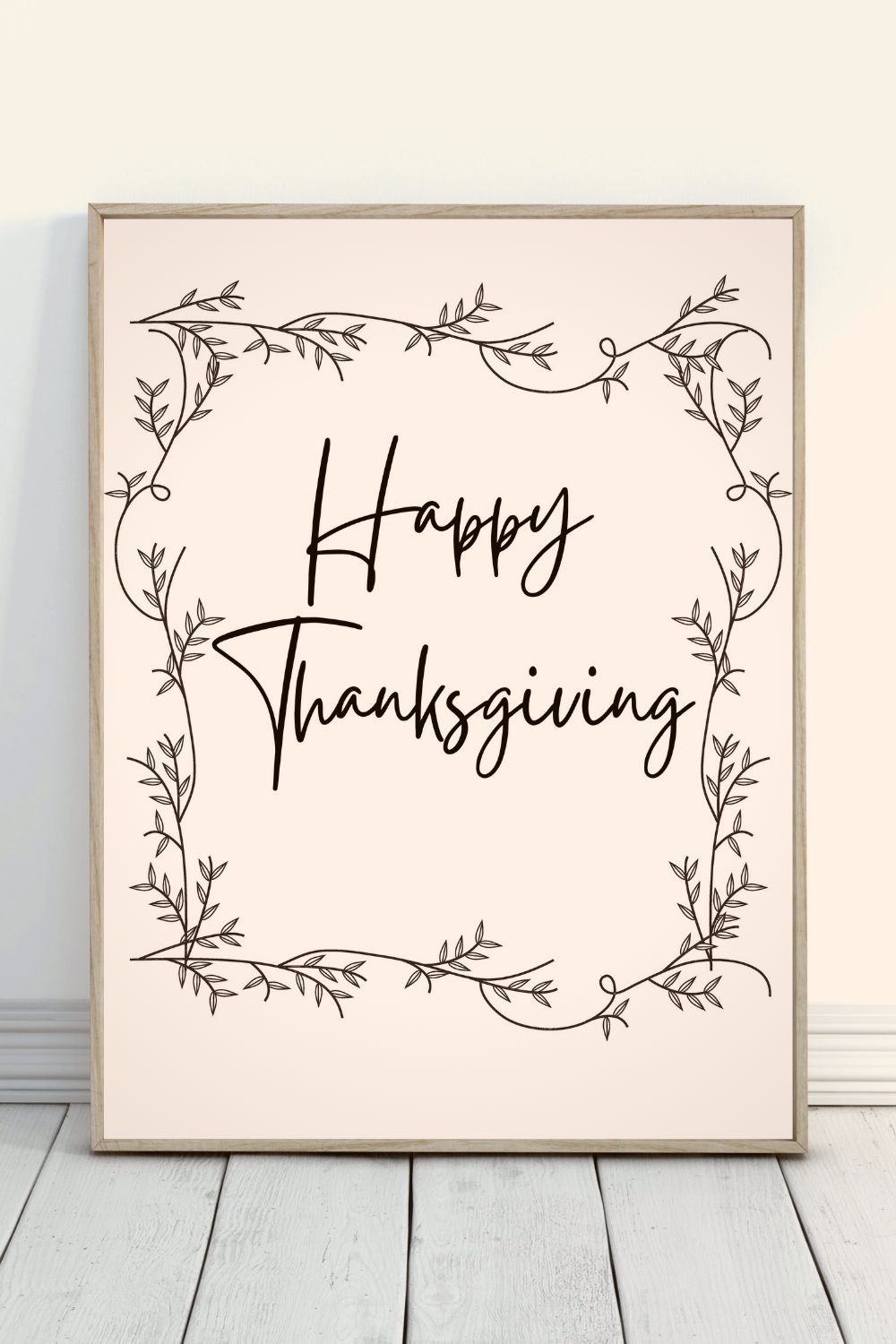 Free Thanksgiving style printable