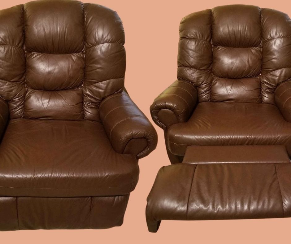 lane gladiator recliner being reviewed