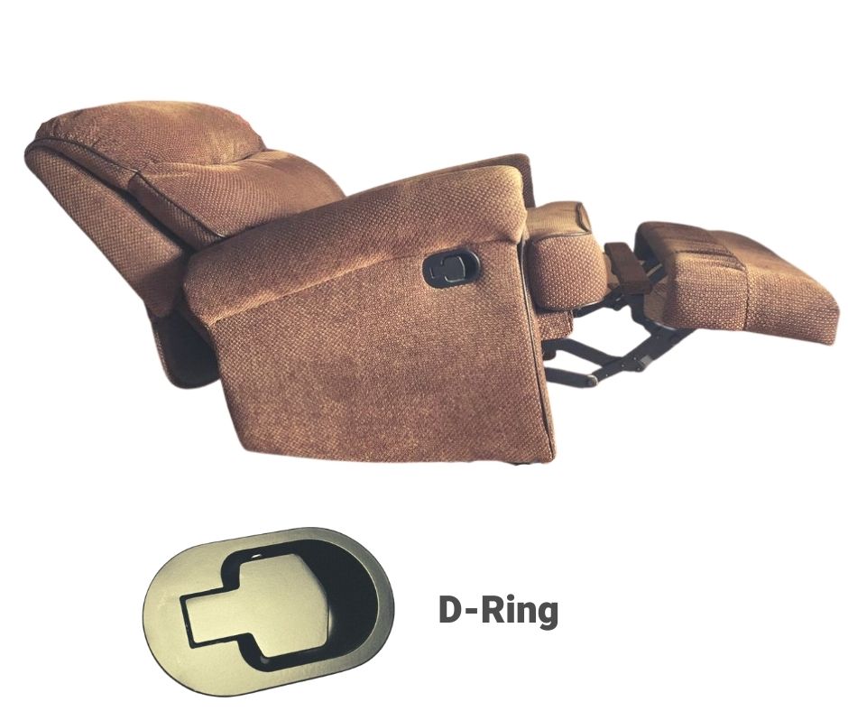 D-ring style recliner pull handle repair