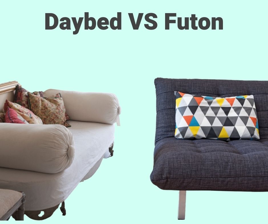 Daybed being compared to Futon