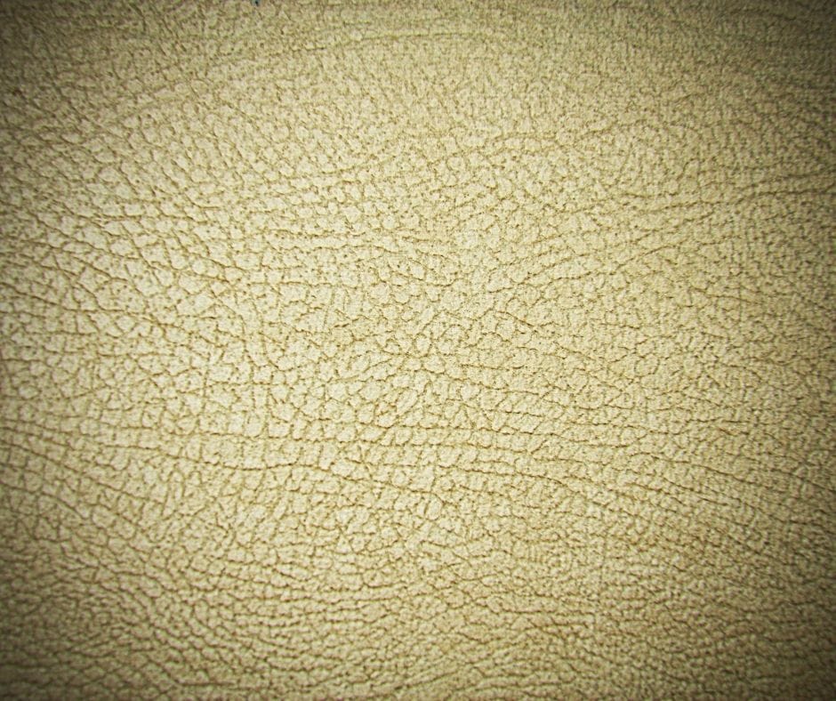 close up image of pigmented leather