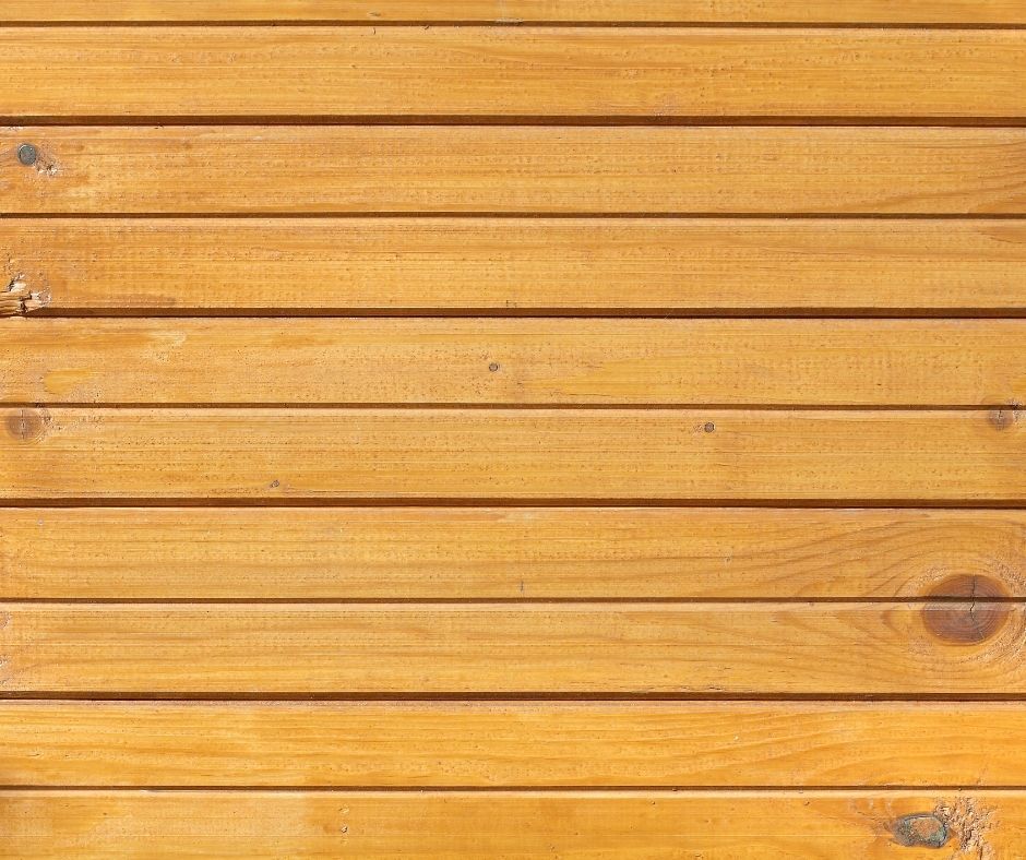 Wood planks being used to support futon