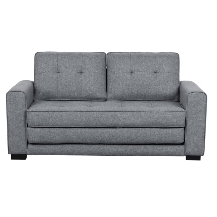 Bray Linen Loveseat Sofa Bed