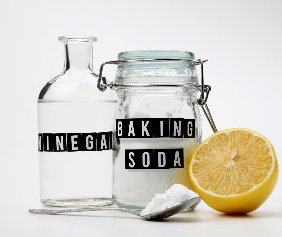 Use a mixture of baking soda and vinegar