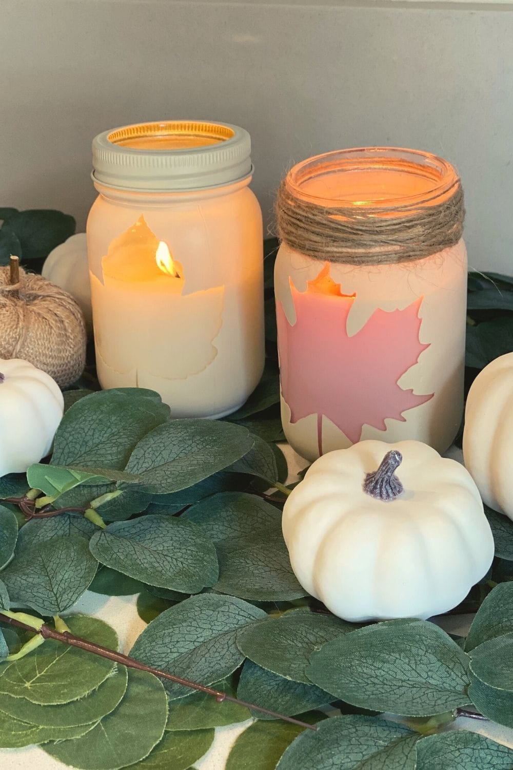 diy fall candles