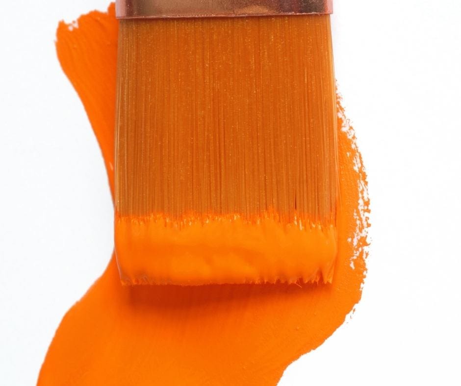 Orange Paint