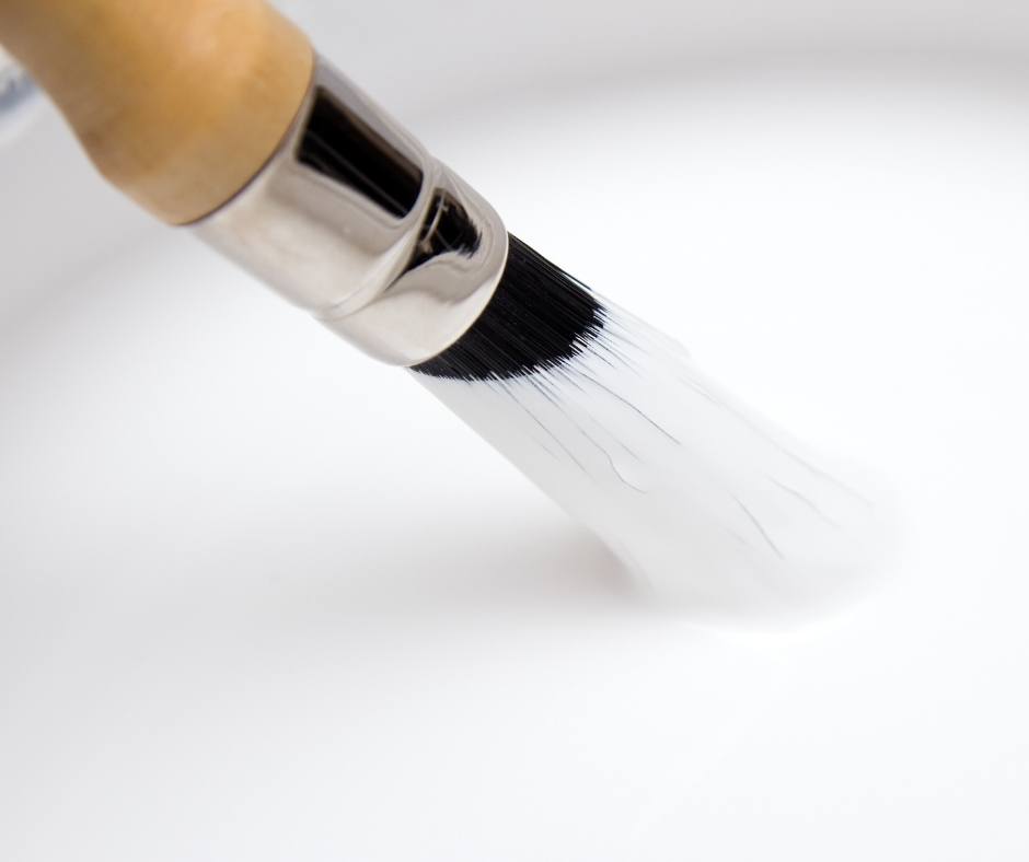 White paint