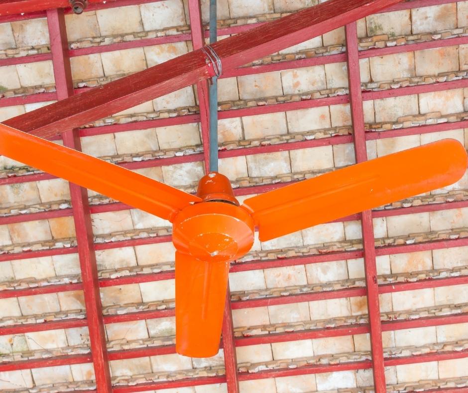 Bright ceiling fan