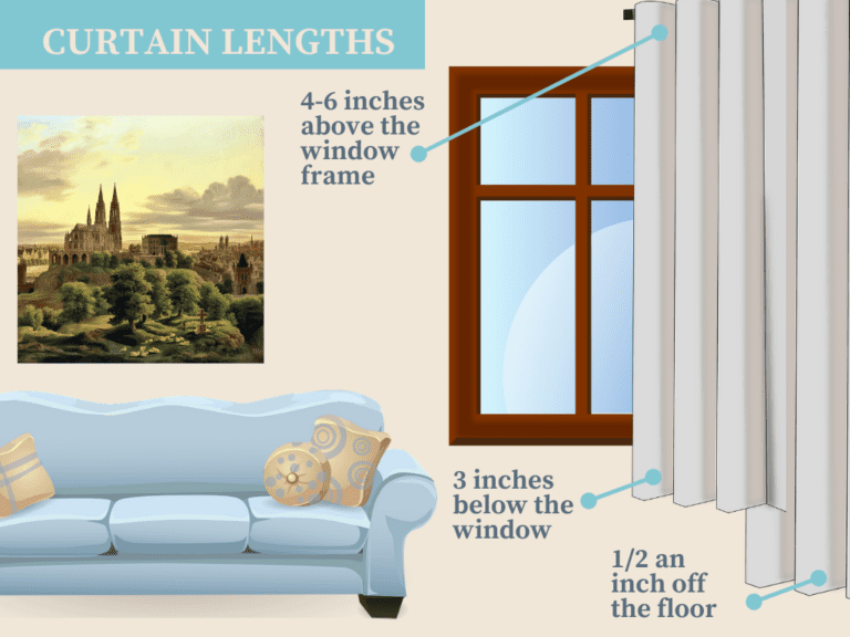 Are Living Room Curtains Supposed to Touch the Floor?