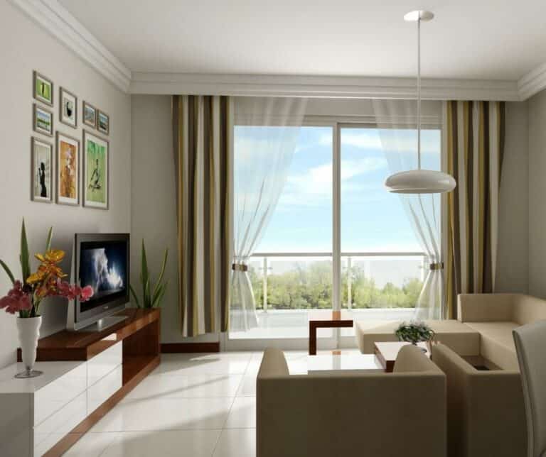 Are Living Room Curtains Supposed to Touch the Floor?