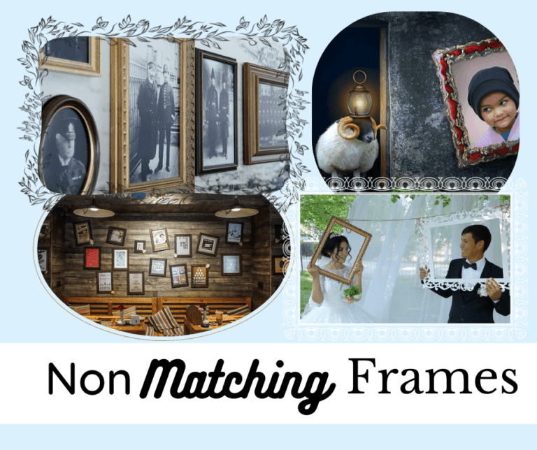 Do All Frames Have to Match in a Room?