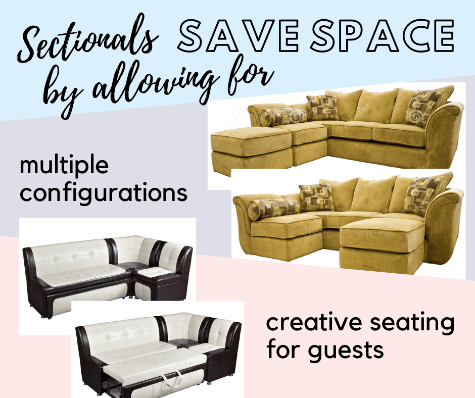 Sectionals Save Space