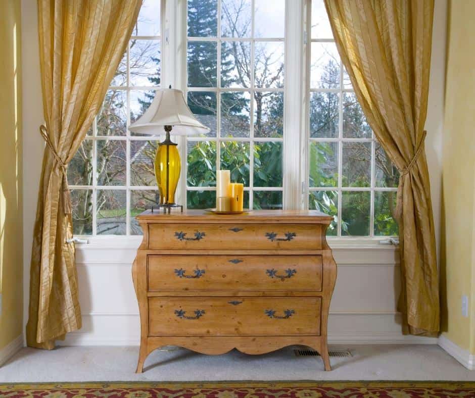 Bedroom Dresser by the Window