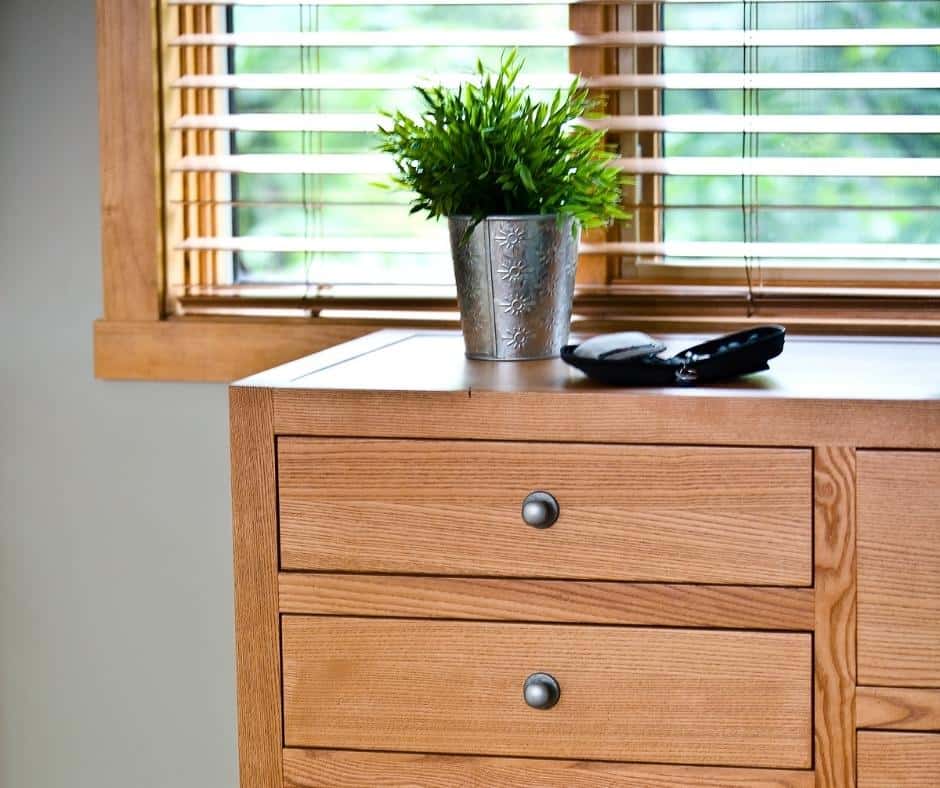 Bedroom Dresser by the Window