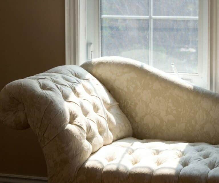 The Difference Between a Fainting Couch and a Chaise Lounge