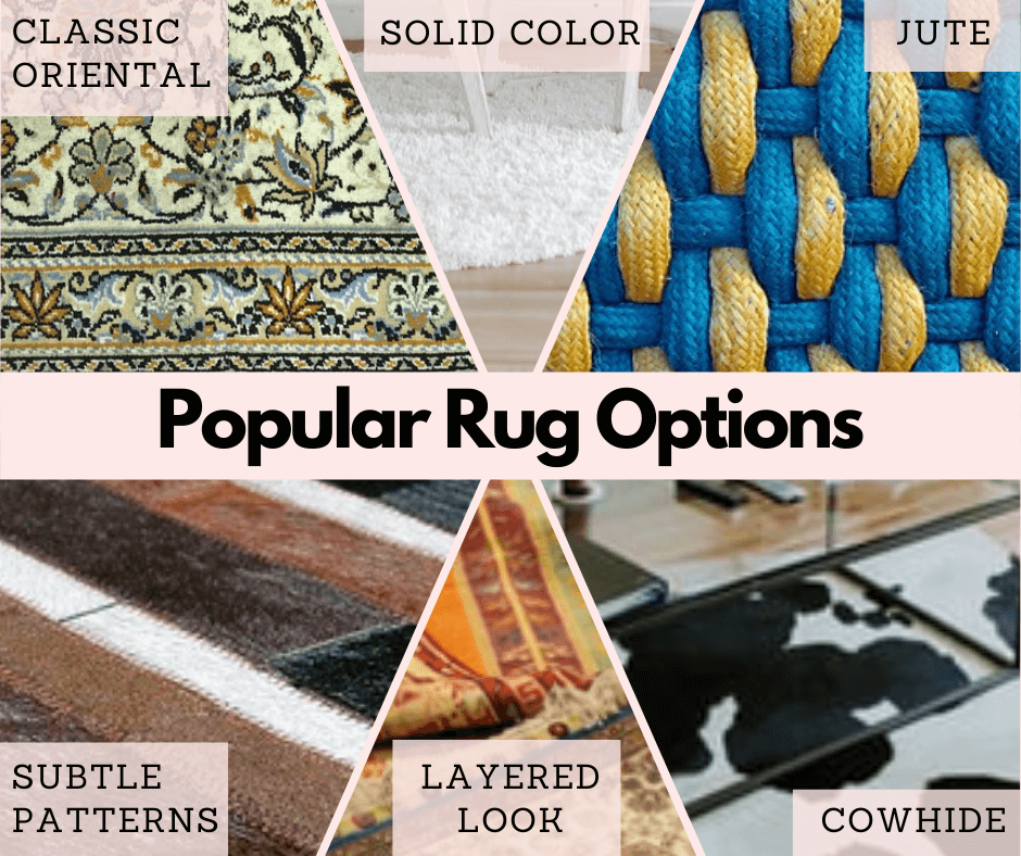 Popular Living Room Rug Options