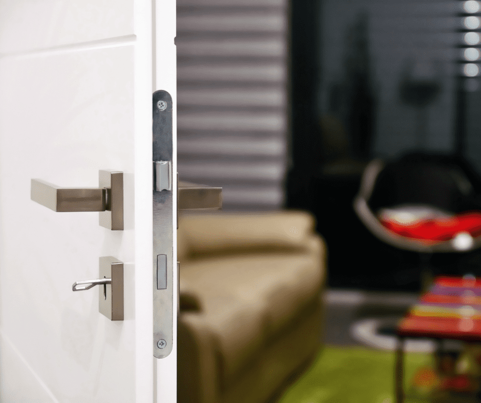 Best Creative Ideas To Hide An Unwanted Door In The Living Room 