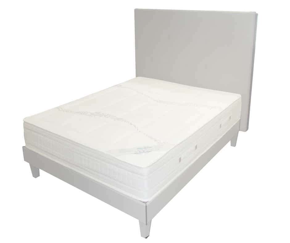 Bed and mattress option for a bedroom