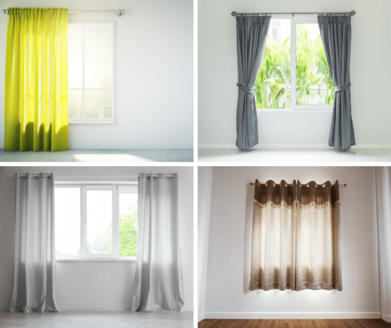 25 Curtain Ideas for Rooms with White Walls