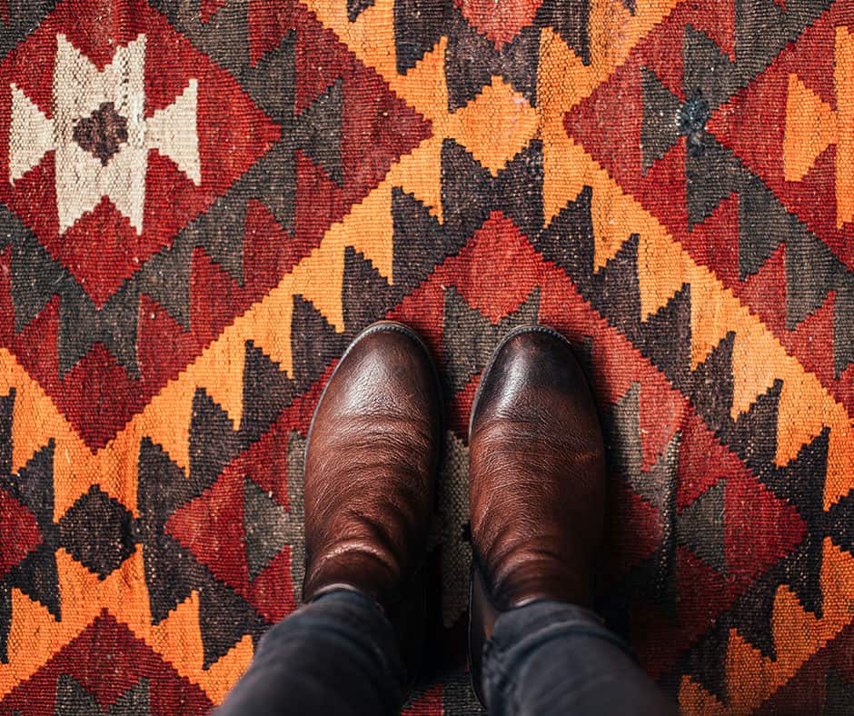 Geometric rug