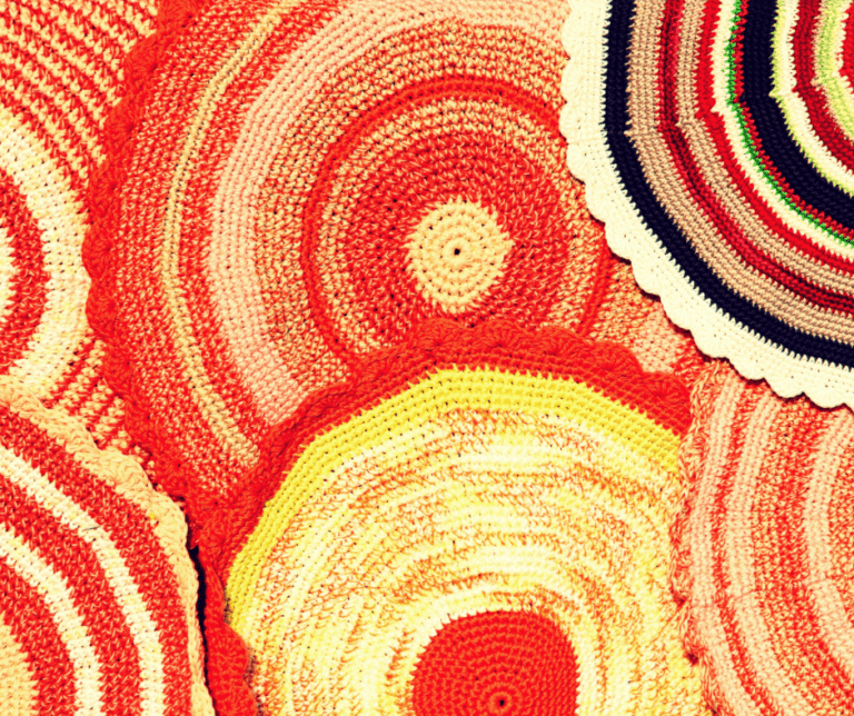 Ways You Can Put a Round Rug Under a Square Table