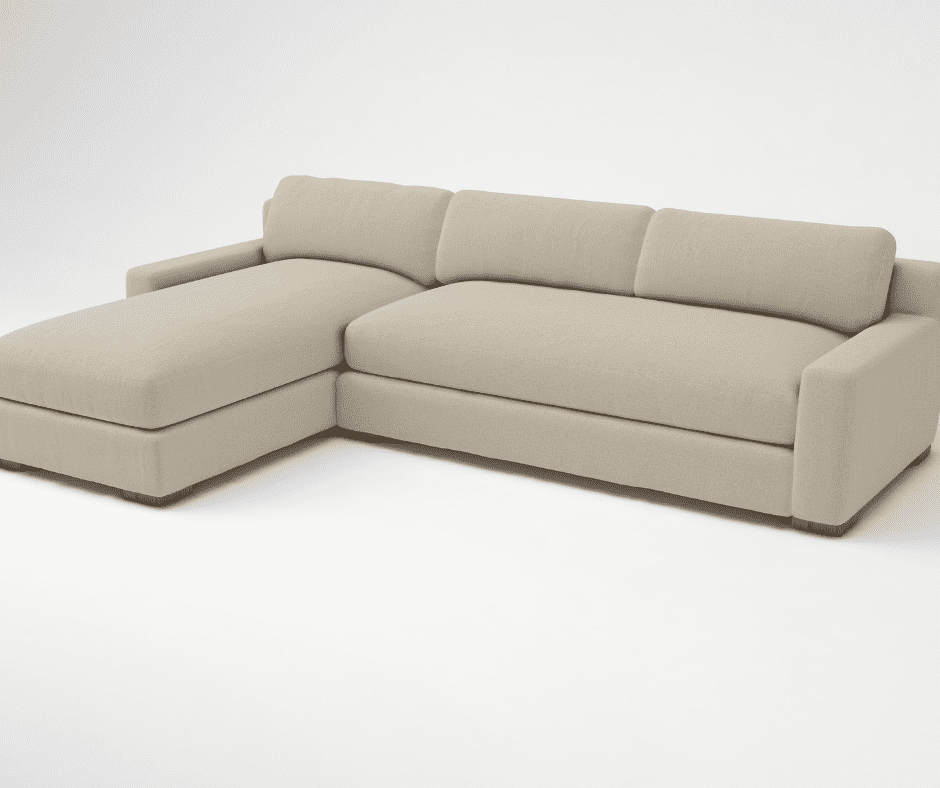 L-shaped sectional sofa