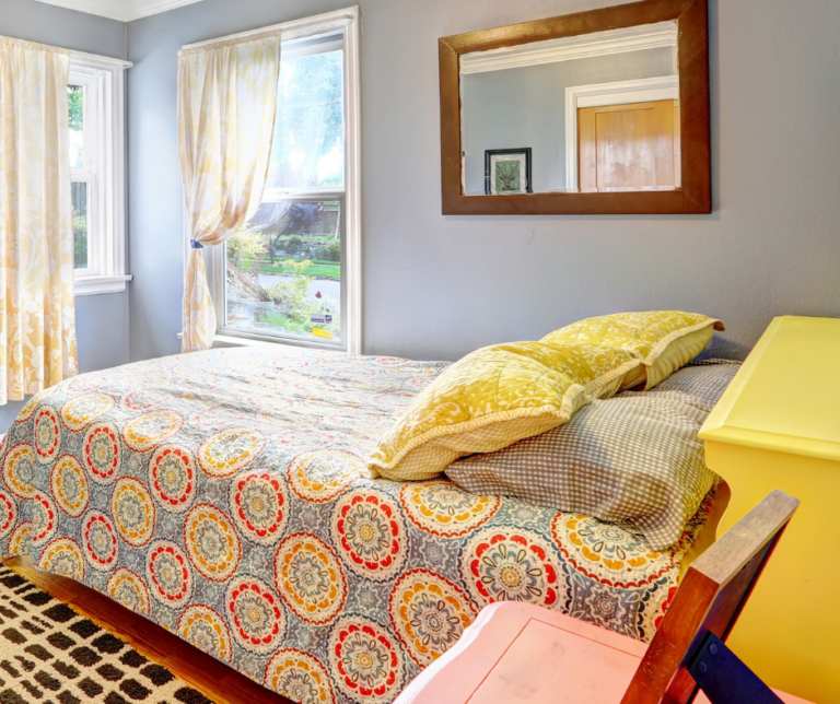 8 Ideas For a Bed Sideways Against the Wall