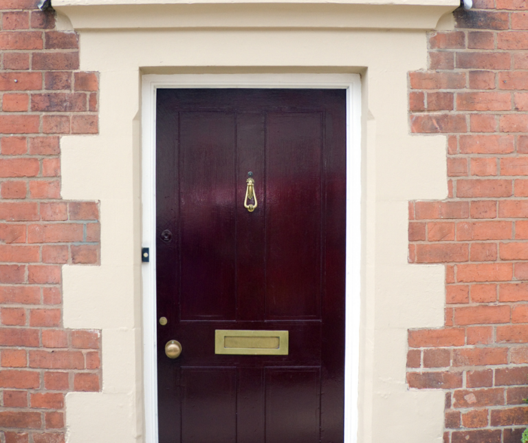 Door Color Ideas for an Exterior Sage Green House