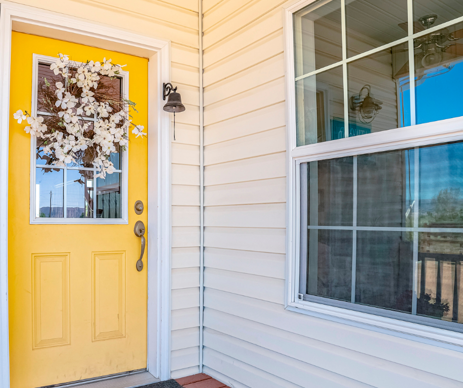 A Citron front door