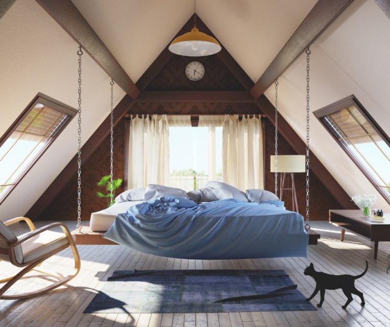 How to Decorate a TriangleShaped Wall