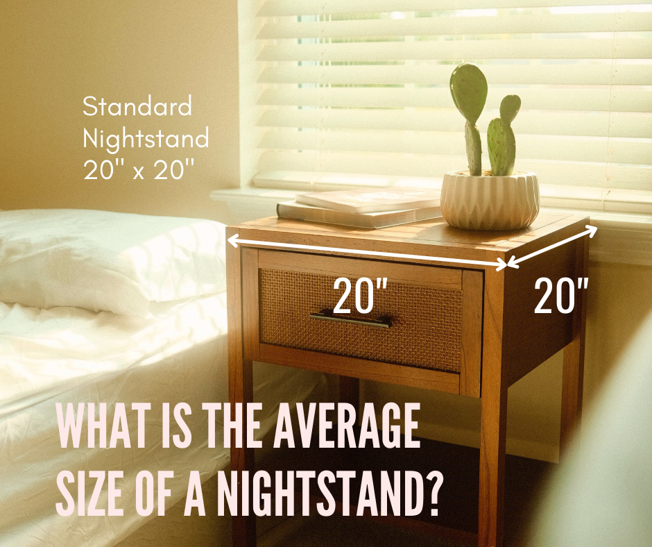 How Wide Should Your Nightstand Be?