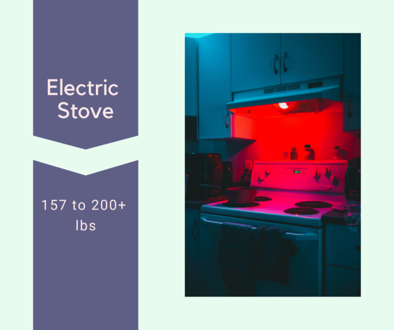 How Much Do Stoves Weigh