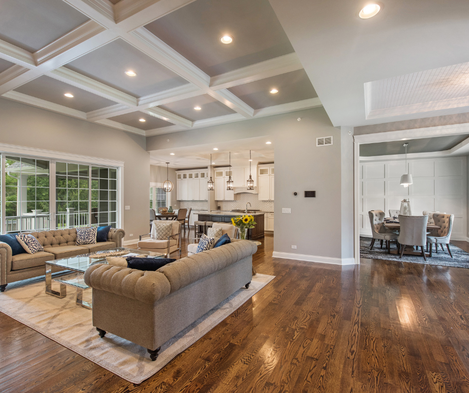 Rugs in Different Rooms of a House